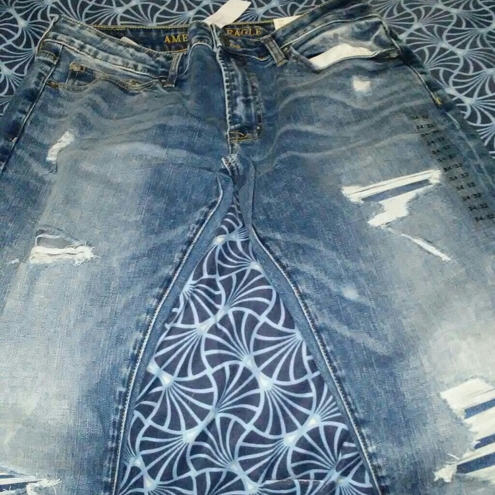 American eagle mens flex jeans 34x32